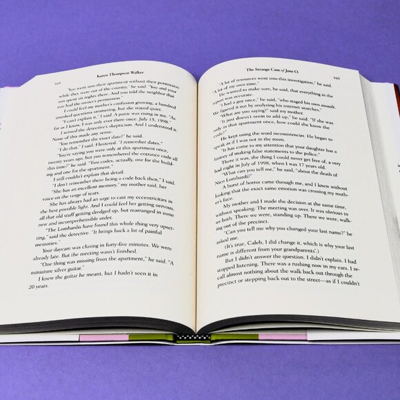 The Strange Case of Jane O by Karen Thompson Walker, 1st Edition Hardcover - Picture 8 of 9